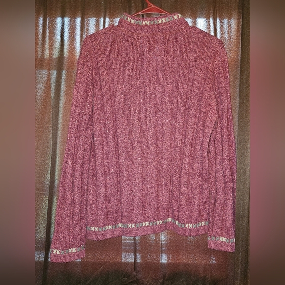 Woolrich Womens 1/4 Zip Sweater - Picture 3 of 3